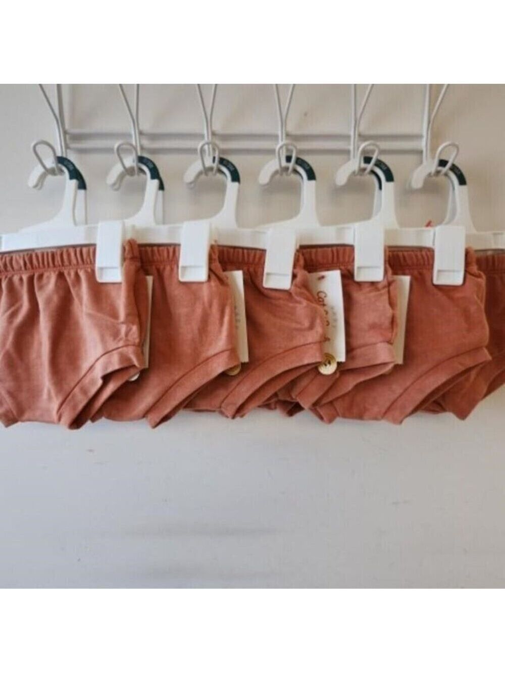 Two Cat & Jack Denim Bottoms Shorts/Diaper Cover 0-3MO